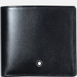 Questa è l'immagine frontale del portafoglio di montblanc a 4 scomparti con portamonete