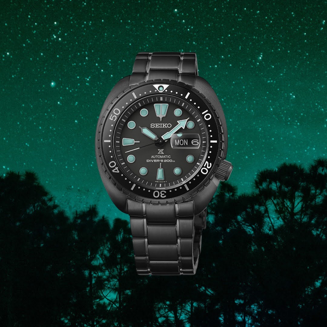 Seiko Prospex Turtle Night Vision: l'orologio subacqueo innovativo per eccellenza