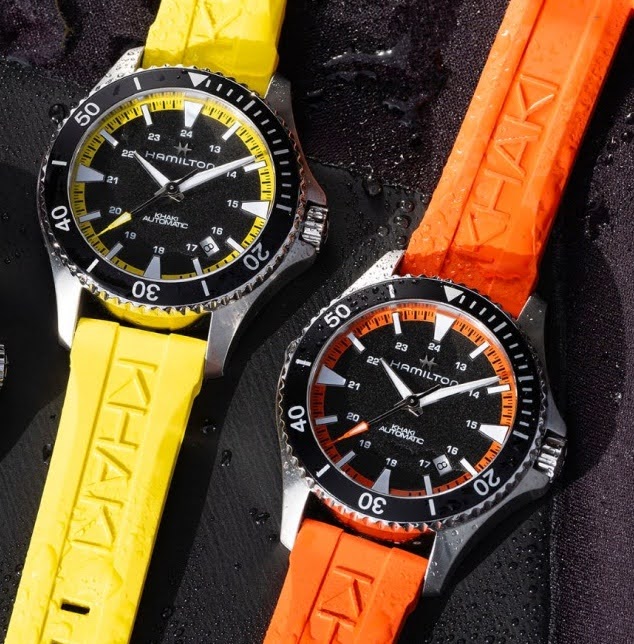 Hamilton Khaki Navy Scuba:l'esplosione di colori per l'estate 2024