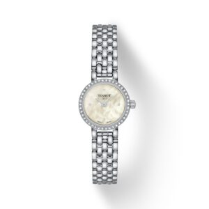 Questa è l'immagine frontale dell'orologio TISSOT LOVELY ROUND Donna 19.5 mm con movimento in quarzo