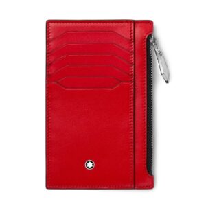 questa immagine rappresenta una custodia 8 scomparti rosso Montblanc