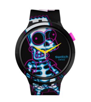 Questaa è l'immagine dell'orologio swatch big bold aye carumboo