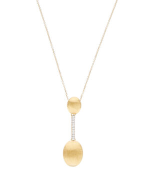 NANIS Collana "Dancing Elite" Con ciondolo elegante in Oro e Diamanti CS5-583