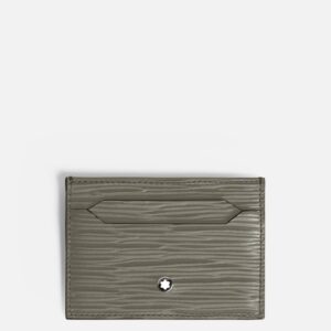 MONTBLANC Portacarte 5 Scomparti 4810 Grigio Medio 199350