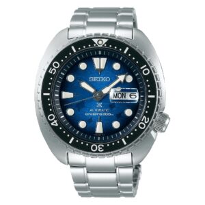 SEIKO Prospex Turtle Diver's 200 mt Save the Ocean Blu SRPE39K1