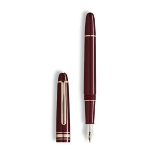Questa è l'immagine frontale della stilografica meisterstuck classique bordeaux di montblanc