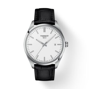TISSOT PR 100  Argento Pelle 40 mm T150.410.16.011.00