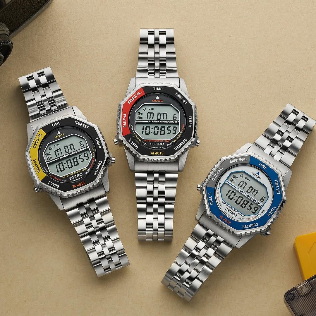 Seiko Rotocall: riedizione 2025 del digitale A829 a ghiera