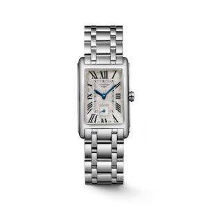 Questa è l'immagine dell'orologio longines dolcevita con quadrante rettangolare e cassa di mm 23.30 x 37 con movimento al quarzo