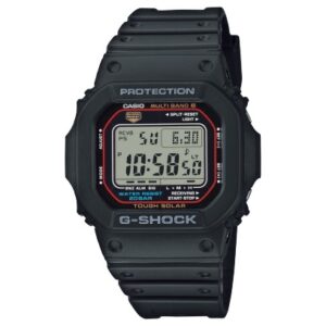 Questa è l'immagine frontale dell'orologio casio g-shock punto di partenza best seller nella colorazione nera