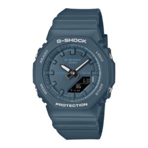Questa è l'immagine frontale dell'orologio casio g-shock tone on tone blu