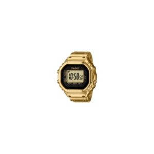 Questa è l'immagine frontale dell'orologio ad anello di casio nella versione acciaio pvd oro giallo