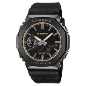 CASIO G-SHOCK Luxe Black Lunetta Acciaio/Dettagli Dorati GM-2100LXB-1A9ER