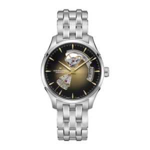 Questa è l'immagine frontale dell'orologio HAMILTON jazzmaster open heart 40 mm