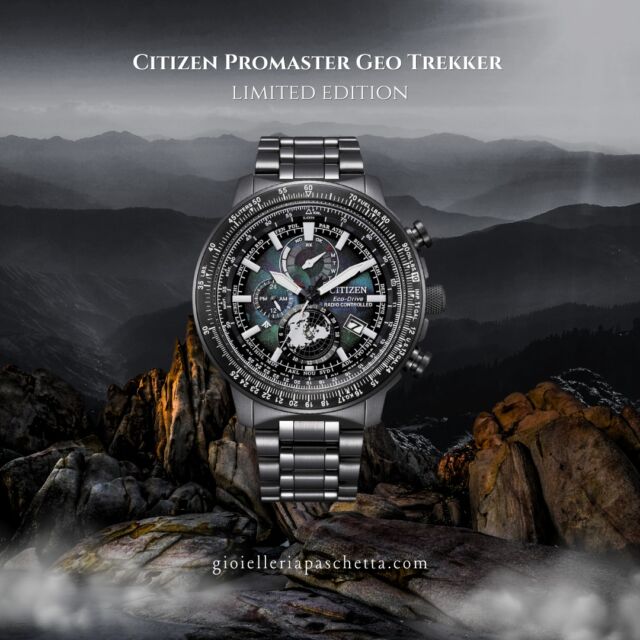 Tecnologia radiocontrollata e design ispirato alla natura. 
🌱⌚ Il Geo Trekker di Citizen è molto più di un orologio. 
Scoprilo nell'articolo completo! Leggi di più, link in bio.

https://gioielleriapaschetta.com/citizen-promaster-geo-trekker-limited-edition-2024/

#citizen #orologio #geotrekker #watchlovers #gioielleriapaschetta #limitededition