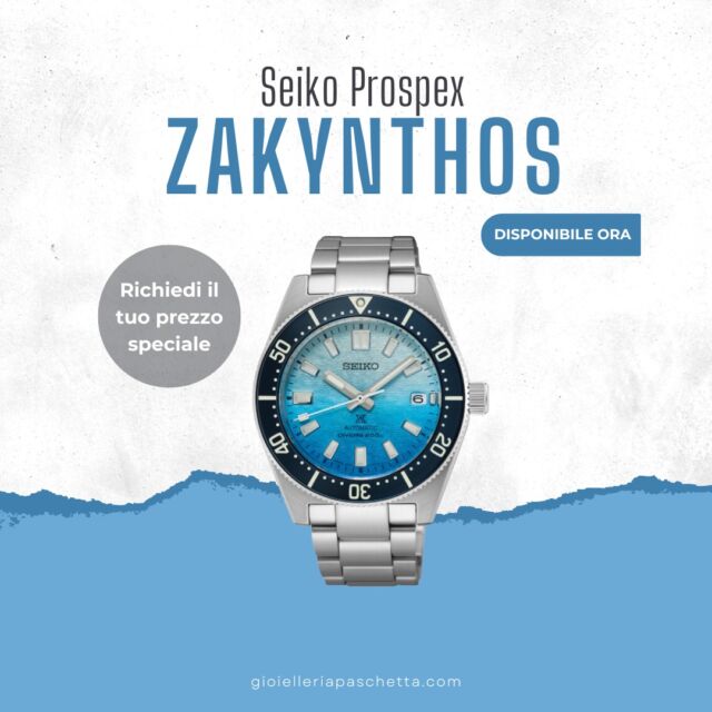 Tuffati nelle acque cristalline di Zakynthos con il nuovo Seiko Prospex SPB473! 🌊 Questo modello in edizione limitata porta la luce dell’estate al polso. Vuoi saperne di più?

 Leggi la recensione in bio e visita lo shop Paschetta per scoprirlo!

#Seiko #SeikoItalia #SeikoFam #SPB473J1 #SeikoProspex #ProspexWatch #Zakynthos #EuropeEdition #gioielleriapaschetta